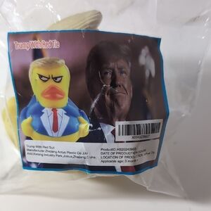 Trump Rubber Duck with Red Tie, 2024